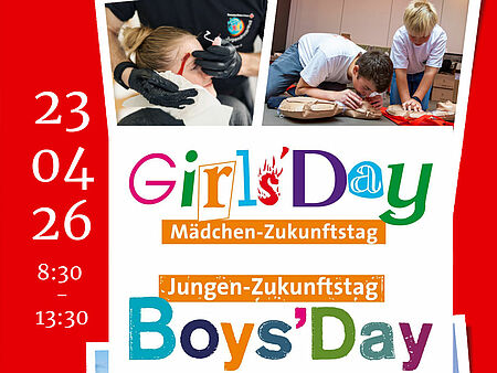 Girls’Day & Boys’Day 2026 – Dein Tag, dein Weg! Girls’Day & Boys’Day 2026 – Dein Tag, dein Weg!